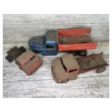 Vintage Metal Toy Trucks