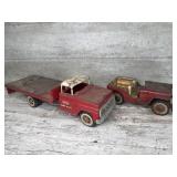 Tonka Ramp Hoist Truck an Jeep Plastic Toy