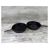 2 Unmarked Skillets