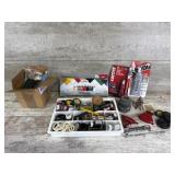 Paint Set, Glues, Parts for Model Sets