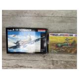 Monogram and Tamiya Airplane Model Kits