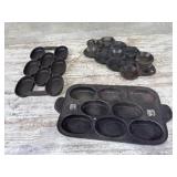 Cast Iron Gem Pans