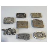 (8) Belt Buckles