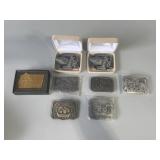 (8) Belt Buckles