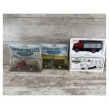 Two Ertl Vintage Vehicles and First Gear Grain