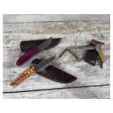 Variety Of Custom Knives
