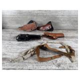 Variety of Leather Holsters