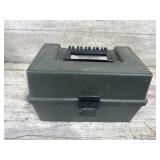 100 Round Shotshell Box with 12 & 20GA Shells