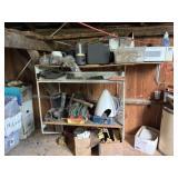 Shelf and contents