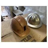 Old work helmets