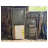 Doors, windows, and chairs