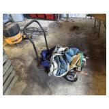 Cart and Apple bags