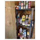 Shelf and contents  paint