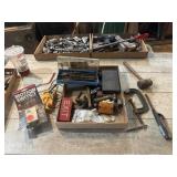 Multi-meter, drill bits, and miscellaneous