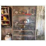 Shelf and contents