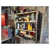 Shelf and contents