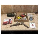 First aid kit, hand tools, and miscellaneous
