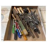 Drill bits, and hand tools