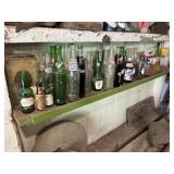 Shelf of bottles