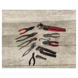 Pliers, Channel Locks and Miscellaneous