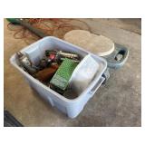 Garden cart and miscellaneous garden tools