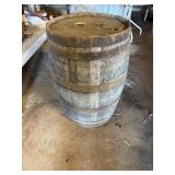 Vintage whiskey barrel