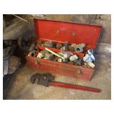 Toolbox and plumbing supplies