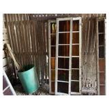 3 stained glass windows 16"x 78ï¿½