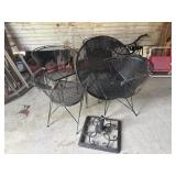 Patio table and chairs