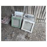 Assortment of glass windows