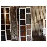3 stained glass windows 16"x 78ï¿½