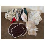 Kitchen Towels, Lace Curtains and Dollies