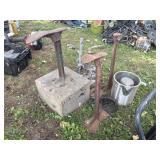 Shoe horns and drill press