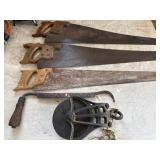 Hand saws  pully