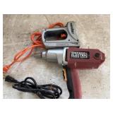 Electric stapler and impact gun