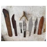 Homemade knives