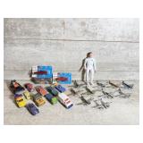 Die Cast Planes, Cars, Marx Apollo Action Figure