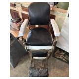 Vintage Koken barber chair