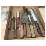 Knives and silverware