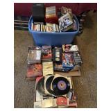 Records, Cassettes, VHS Tapes
