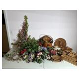 Baskets & Greenery