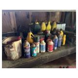 Assortment of automotive fluids
