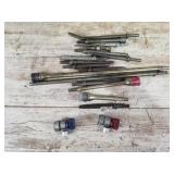 Assortment of air hammer drills