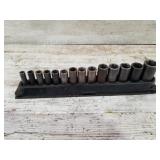 Snap-on 3/8 drive Deep socket set and magnetic