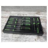 Cornwell Tools green-handled hook, pick, and