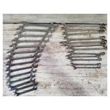 Snap-on and Sunex wrench set