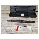 Snap-on electronic flex head torque wrench