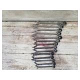 Gear wrench wrench set