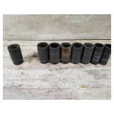1/2 Drive Deep Well Impact Sockets