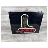 Boulet boot sign